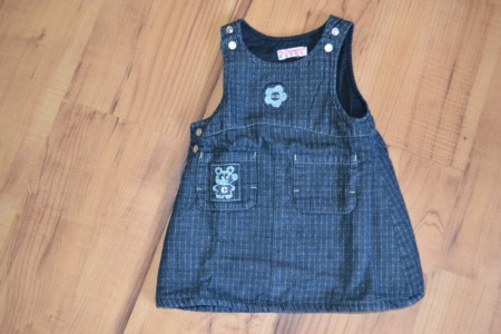 robe "compagnie des petits" 12 mois tissus doublé : 6€